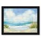 Wind And Waves I by Julia Purinton Black Framed Print 8x10 - Americanflat